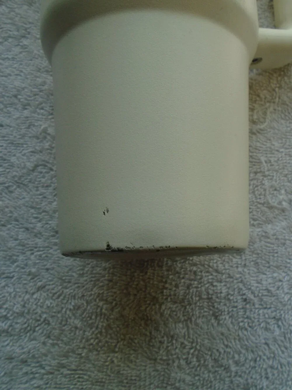 Stanley 30oz Tumbler Mug Cup White With Top Stainless Steel Used - Picture 3 of 11